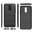 Flexi Slim Carbon Fibre Case for LG Q7 - Brushed Black